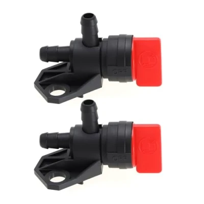 Image of eMagTech 2pcs Fuel Switch for Lawn Mower Shut Off Valve On/Off 16950 ZG9 M02/16950 M03 Compatible with Honda GC130 GC135 GC160 GCV130 GCV135 GCV160
