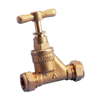 Image of Plumbright Compression Stop Cock 28mm H 02201 28