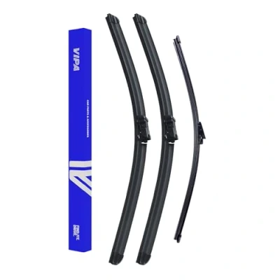 Image of Vipa Wiper Blade Set fits: SKODA FABIA Hatchback May 2007 to Sep 2013