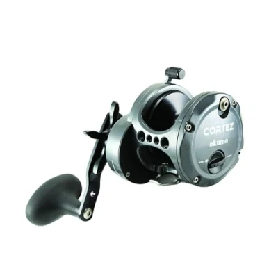 Image of Okuma Cortez Conventional Graphite Frame Aluminum Spool, CZ 10CSa Gray