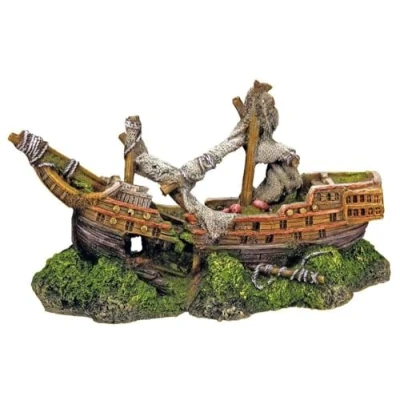 Image of Nobby Boat Aquarium Ornaments, 22 x 9.5 12.5 cm
