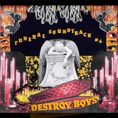 Image of Destroy Boys Funeral Soundtrack #4 Yellow vinyl Sealed 2024 UK LP HR7089 1