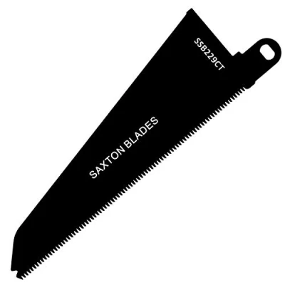 Image of Saxton SSB229CT Wood &amp; Plastic Blade Compatible with Black and Decker Piranha Scorpion Saws