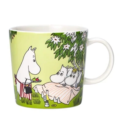 Image of Arabia Moomin Mug 0.3 L Porcelain Relaxing