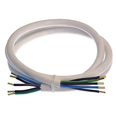Image of as Schwabe 70868 Oven Connection Cable 3 m H05VV F 5G2.5 White/IP20 Interior Use