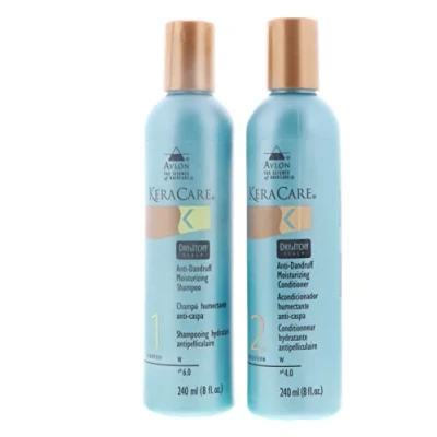 Image of Keracare Dry&amp;Itchy Scalp Moisturizing Shampoo + Conditioner 8oz&quot;Combo Set