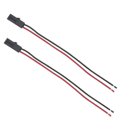 Image of YINETTECH 2pcs 2 Pin High Level Brake Light Connector Stop Lamp for Car Plug Wiring Harness Compatible with VW Transporter T5 T6