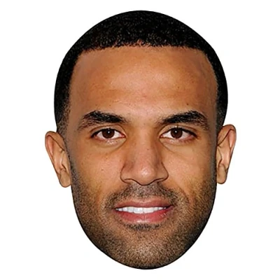 Image of FoxyPrinting CRAIG DAVID 2 JB Music Star Fancy Dress Cardboard Celebrity Party Face Mask