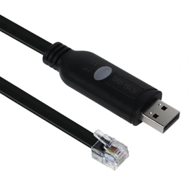 Image of DSD TECH SH RJ12K USB to RJ12 RS232 Serial Cable with FTDI Chip for ESA Plex COM2 Bridge EXP 4