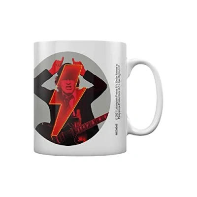 Image of AC/DC Angus Cup Multicolored Ceramic Band merch, Bands