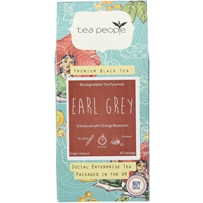 Image of tea People Earl Grey 15 pyramids pack