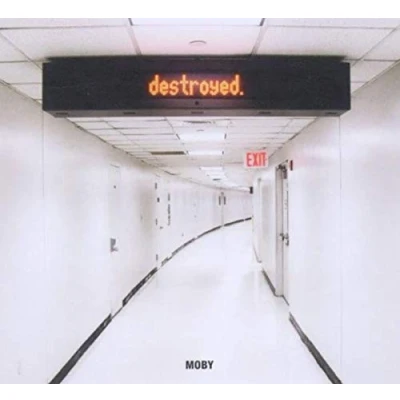 Image of Moby Destroyed CD + Book 2011 UK album IDIOT010X