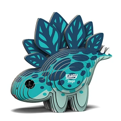 Image of EUGY Eco Friendly 3D Paper Puzzle (Stegosaurus)