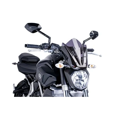 Image of Puig 7015F Windshield Naked New Generation Sport, Dark Smoke