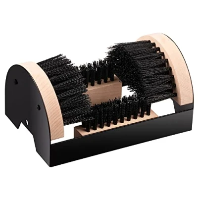 Image of Jazooli Boot Scraper Outdoor Stiff Bristle Cleaner Brush Mat Muddy Shoe Cleaner, Mud Remover, Football Brush, Heavy Duty Scraper/Shoe