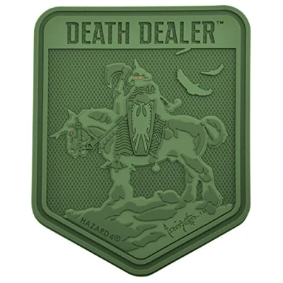 Image of Hazard 4 Rubber Patch Death Dealer Olive