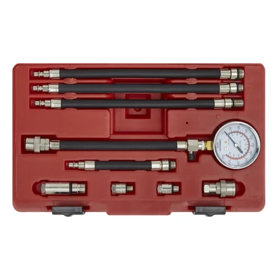 Image of Sealey Petrol Compression Test Kit 10 Piece