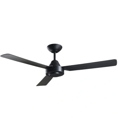 Image of EMZ Calypso Ceiling Fan with Wall Switch Rotor Blade 1220 mm Black