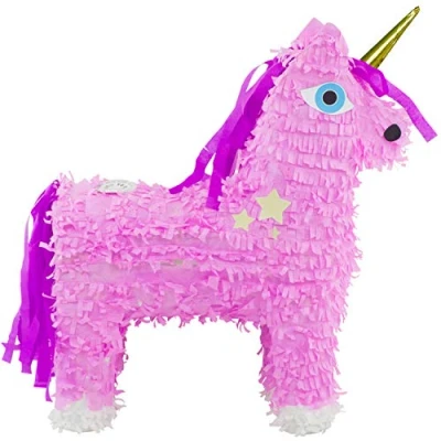 Image of Folat 60921 Unicorn Pinata 57 x 37 cm, Multi Coloured, Costumes