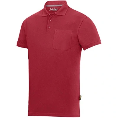 Image of Snickers Classic Polo Shirt Chili Red M Regular