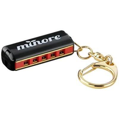 Image of Suzuki 5 hole harmonica key ring