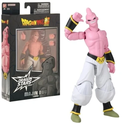 Image of BANDAI Dragon Stars Figures Majin Buu Ball Super Action Figure 17cm Articulated Anime Toy Gifts And Merch