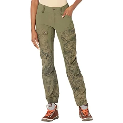 Image of FJALLRAVEN F89898 626 625 Keb Trousers W Reg Green Camo Laurel 44