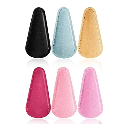 Image of Scissors Sheath Leather Cover Protector Sewing Scissor Sheath(6 Pcs Colorful)