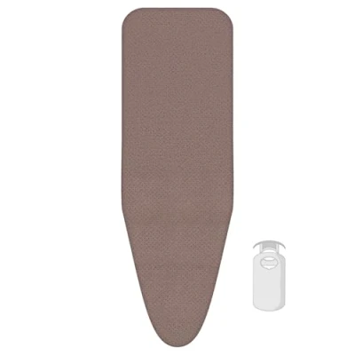 Image of LaundrySpecialist Ultra Reflect Ironing Board Cover Heat Reflective 100% BCI Cotton 144 x 51 cm Available in 5 Sizes with Extra Thick Foam Layer Comfort