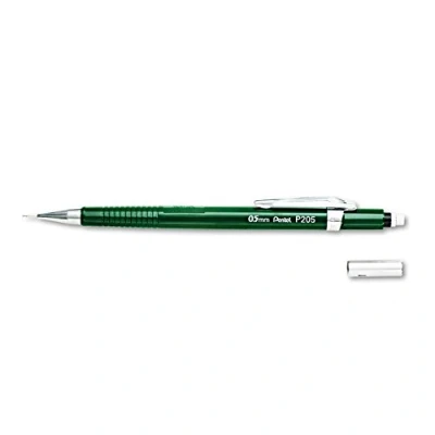 Image of Pentel P205 D 0.5 mm HB Pencil Case, Green