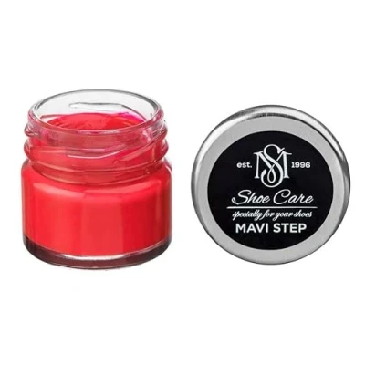Image of MAVI STEP Multi Oil Balm Suede &amp; Nubuck Renovator Cream 162 Bright Red