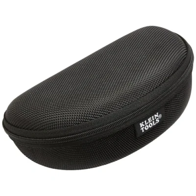 Image of Klein Tools Safety Glasses Case, Hard Eye Protection Case with Zipper Closure 60176
