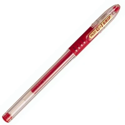 Image of G105 Grip Gel Rollerball 0.5 mm Red, Pack of 12