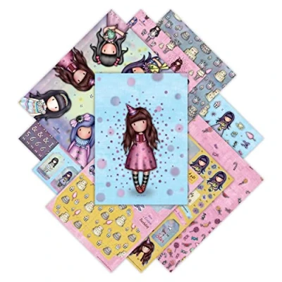 Image of Santoro Gorjuss Craft Pad, Multi, A4