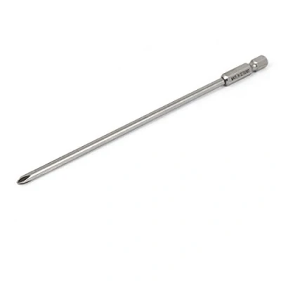 Image of sourcingmap 150mm Long Hex Shank 4mm Tip PH1 Magnetic Phillips Screwdriver Bit