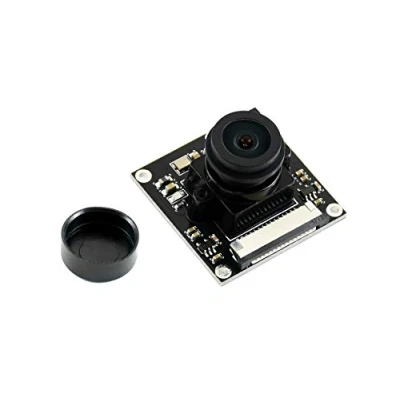 Image of Waveshare IMX219 170 Camera Applicable for Jetson Nano Developer Kit Compatible with Raspberry Pi 5 /Pi4/CM4, 8 Megapixels FOV 3280 x 2464 Resolution