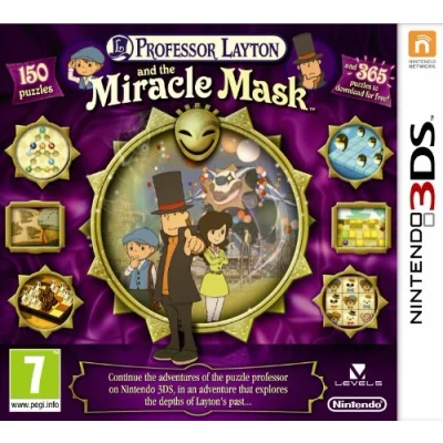 Image of Professor Layton and the Miracle Mask (Nintendo 3DS)