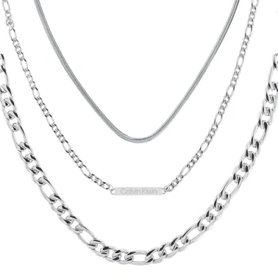 Image of Calvin Klein Women&#039;s LINKED Collection Chain Necklace 35700002