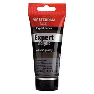 Image of Amsterdam Expert: Artists Acrylic Paint :75ml RAW UMBER (408) Series 2