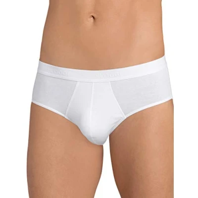 Image of Sloggi SLIM 24/7 MIDI 2 PACK Briefs white, Men&#039;s, Size: Small, White