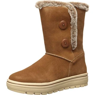 Image of Skechers Strt Clt CG Womens Chukka Boots Lightweight Classic Brown 4