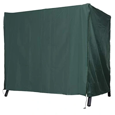 Image of Outsunny 600D Oxford Patio Swing Chair Cover Outdoor Garden Furniture Rain Protection Protector Waterproof Anti UV, 152 x 177 114 cm, Green
