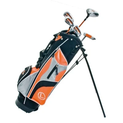 Image of Longridge Junior Challenger Cadet Right Hand Golf Package Set Orange, 8 Year Plus