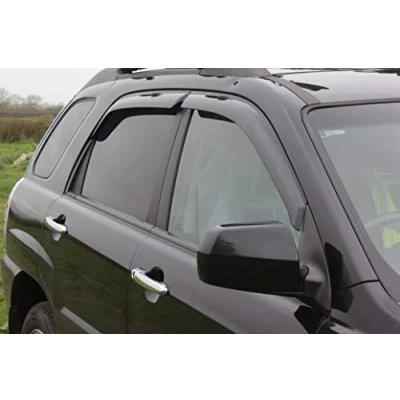 Image of Autoclover Wind Deflectors Set for Kia Sportage 2004 2009 (4 pieces)