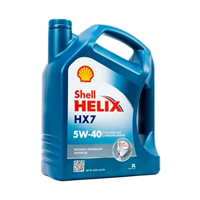 Image of ‎Shell Engine Lubricating Oil Shell Helix HX7 5W 40 5 Litres