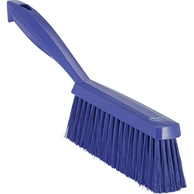 Image of Vikan 45878 Dustpan Brush, Polypropylene, Polyester Soft Bristle, 14&quot;, Purple