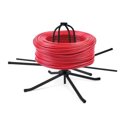 Image of lesolar Underfloor Heating Pipe Decoiler, Reel Dispenser for Pipe, Cable Decoiler Pert Pex Pe Pipes (Bearing 175kg)