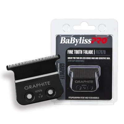 Image of Replacement T Blade Fine Tooth FX707B Graphite BaBylissPRO For Men 1 Pc