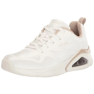 Image of Skechers Women&#039;s Tres Uno Modern AFF air Sneaker, White Opulent Garden, 5 UK