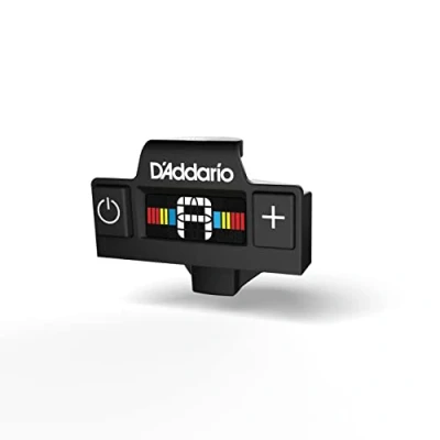 Image of D&#039;Addario PW CT 15 Guitar Tuner NS Micro Sound Hole For Acoustic Guitars, Ukuleles Non Marring Clip Quick &amp; Accurate Tuning